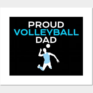 proud volleyball dad Posters and Art